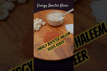 Energy Booster Kheer For Health Immunity & Strong Bones #health #recipe #food #shorts #goaheadwithme