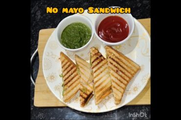 No Mayo Sandwich #healthy #delicious #shorts #ytshorts #thefittiffin
