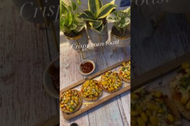 Healthy Crispy Corn Toast | Healthy Evening Tea - Time Snack #anuradhabhaiya #teatimesnacks