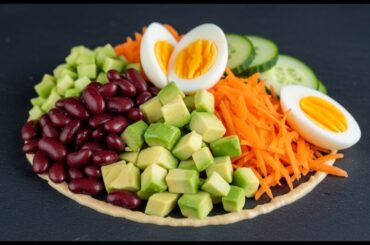 Easy Air Fryer Lunch Recipes, Avocado Egg Cucumber Salad Recipe, Healthy Recipe For Weight Loss,