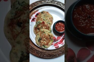 Suji chilla recipe || Breakfast recipe #shorts #shortsfeed #recipe #youtubeshorts #chill #viralvideo