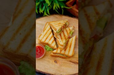 5 mins healthy sandwich No Ketchup No Mayo | Healthy sandwich recipe | #shorts | kabitaskitchen