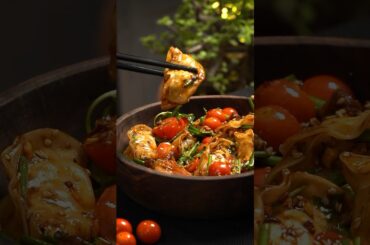 The Most Unique Momo Salad Recipe | Momos | Healthy Salad | Pasta Alternative