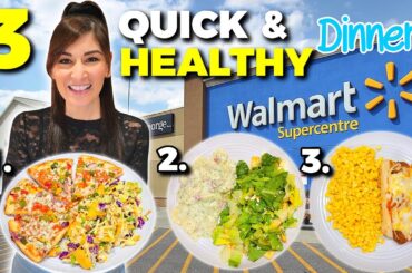 I ate THESE 3 Quick and HEALTHY Dinners from Walmart to Lose 130Lbs
