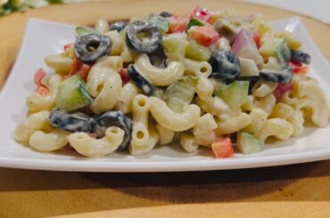 Creamy Macaroni Salad... Healthy salad
