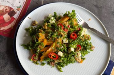 Healthy Weight-loss Recipe | Try this easy Persimmon Kale Salad!
