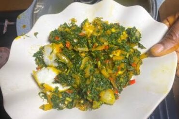 Sweet Potatoes & Spinach Recipe Live | Healthy Weight-Loss Cooking | Easy Nigerian Meal