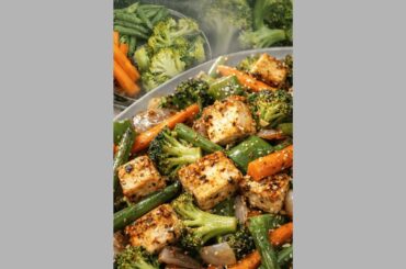 Healthy Vegetable Stir Fry | Weight Loss Recipes |  Paneer Veg Stir Fry |