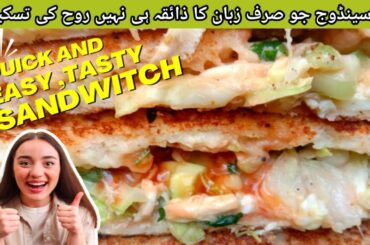 Super Tasty Easy Sandwich Recipe | 10 Minute Viral Sandwich | AJU Vlogs