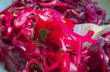 Beetroot Salad - Simple Healthy Homemade Vegetarian Salad Recipe