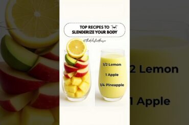 Top recipies to slenderize your body #health #healthtips #weightloss #shorts