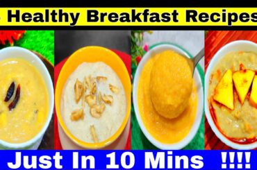 Healthy Breakfast Recipes For Baby 1-5 Y | Weight Gaining Brain Development | Healthy Food Bites