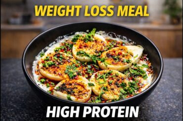 High Protein Easy Egg Recipe | Turkish Eggs | Weight Loss Meal