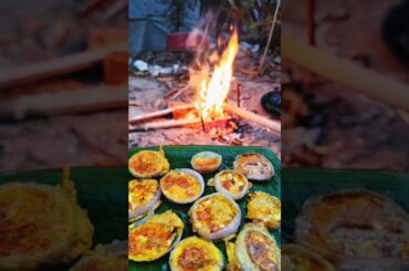 onion rings egg recipe / egg recipe #shorts