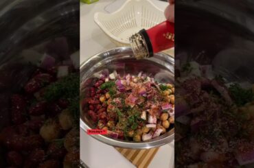Red Kidney Bean & Chickpeas Salad #Homemade #Cooking #Food #TurkishFood #Resep #Tarifler