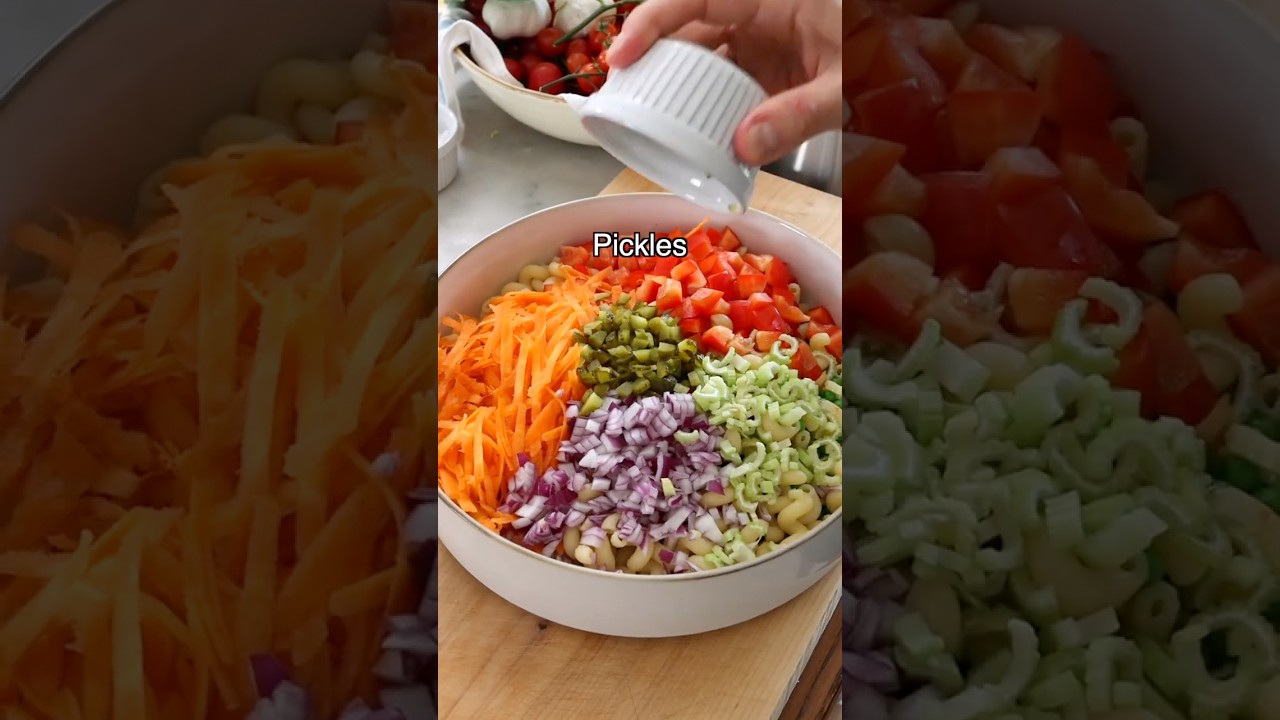 Healthier Macaroni Salad Healthier Macaroni Salad