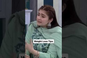 dur e fishan revealed her weight loss tips #durefishansaleem #weightlosstips #shorts #viral