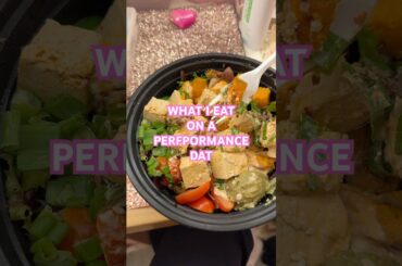 WHAT I EAT ON A PERFORMANCE DAY #ballerina#vegan#whatieatinaday#athlete#wieiad#strong#healthy