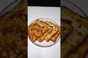 Bread Omelette - Must try! #shorts #asmr #cooking #recipe #bread