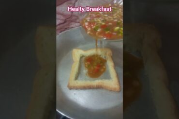 Healthy Breakfast | Easy Anda Bread Recipe #cooking #trending #ytshorts