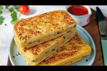 This Breakfast Sandwich Is So Easy To Make! | Easy Bread & Egg Breakfast |5 minute breakfast