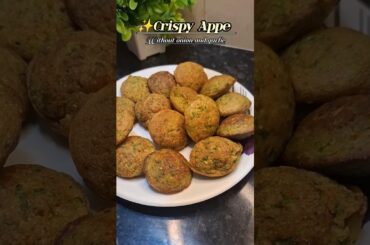 Instant Rava Appe/ Veg Appam street-style #recipe #appe #shorts