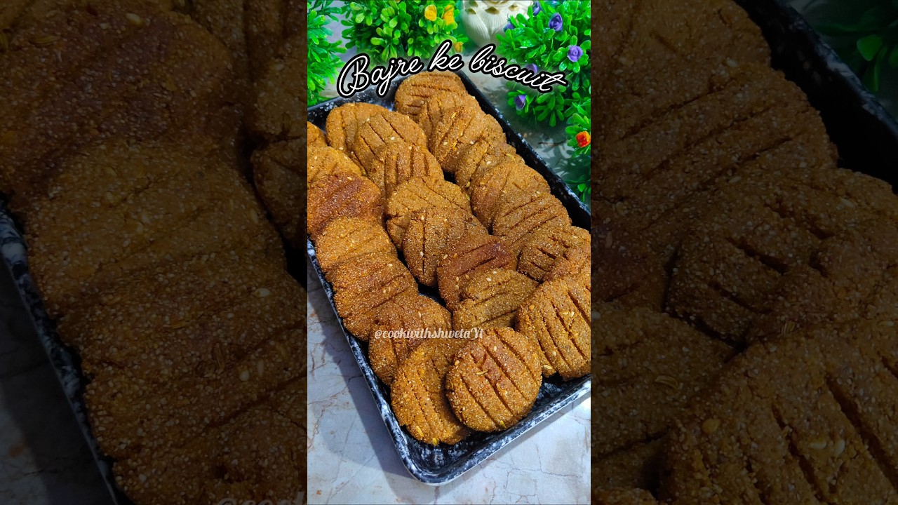 Bajre ke biscuit #biscuit #trending #recipe #food #bajredasitta #cookies #healthy Bajre ke biscuit #biscuit #trending #recipe #food #bajredasitta #cookies #healthy