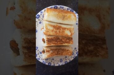 Bread se bana nasta #food #recipe #breakfast #trending #youtube #viral