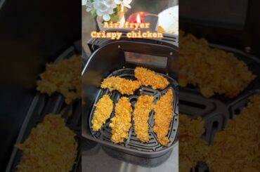No-Oil Crispy Chicken in Air Fryer | Easy & Healthy Chicken Recipe#fyp#recipe#shorts#viral#chicken