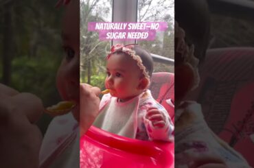 Healthy Snack / meal for 6+ Months Baby| Passo Bem Solto Trend |Baby Loves It! .6 Months+ Baby meal