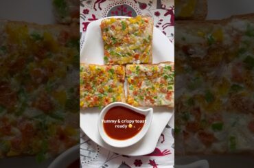 Yummy & Healthy Toast | Quick&Easy #shorts#recipe#shortvideo #short#viral #trending#youtubeshorts#yt