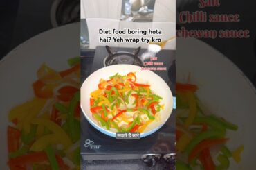 Oats Chicken Wrap Recipe | Gym Diet Meal | Healthy & Tasty #weightloss #nomaidarecipe #gym #viral