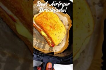 Air Fryer Breakfast Toast Made Easy and Healthy! #airfryer #airfryerrecipes #breakfastrecipes