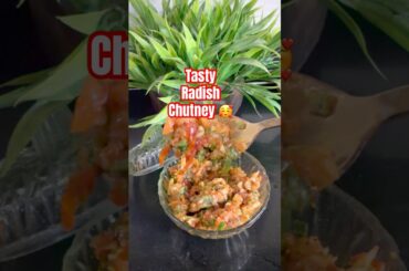 Quick Mooli Chutney | 10-Minute Healthy Recipe | Easy Veg Chutney #moolikichutney #quickvegrecipes