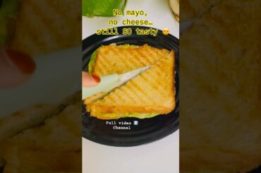 Easy healthy Breakfast sandwich #nutripleasure #shortsfeed #viral