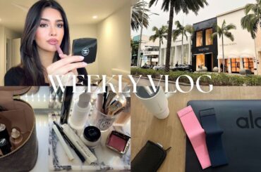 spend a few days with me | healthy recipes, dinner in LA, beauty, & more!