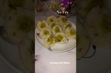 Suji Dahi Snack Recipe || Steamed Evening Snack || Healthy & Tasty Recipe #shorts #cookingwithnilam