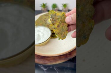 Healthy Hearty and Gluten Free Palak Paratha #food #recipe