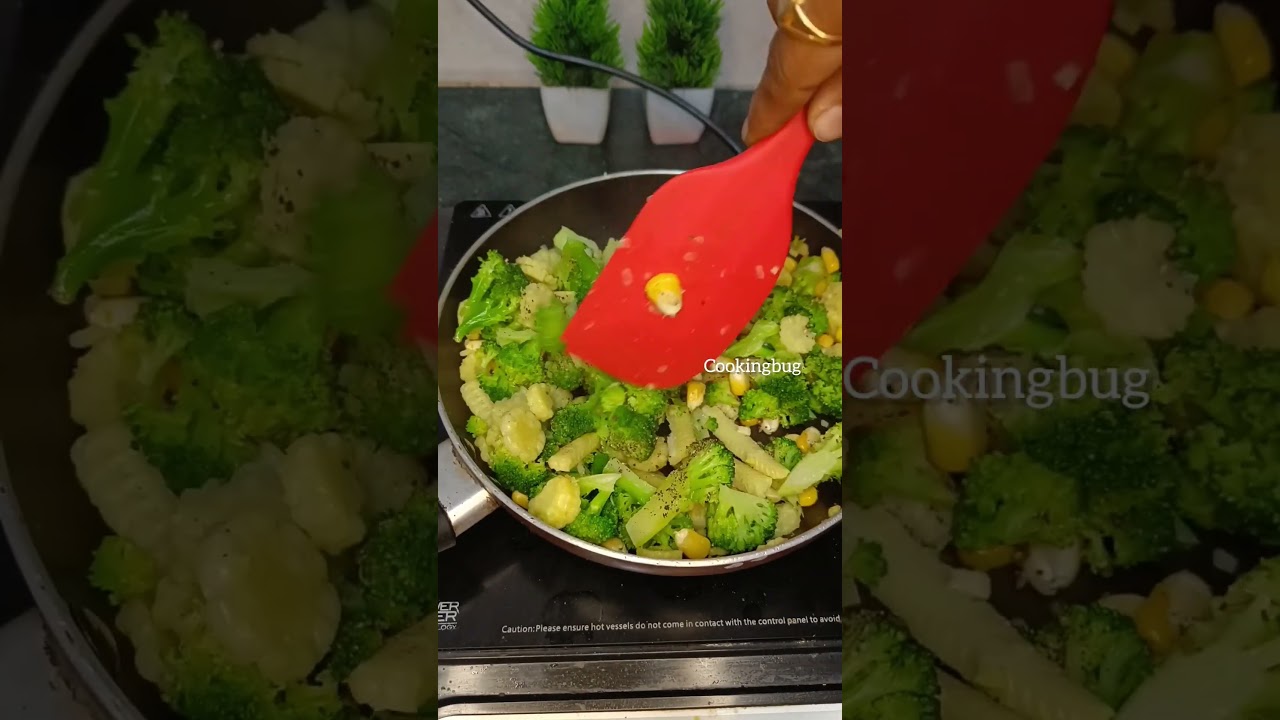 Baby corn and broccoli salad recipe| Healthy salad Indian recipe #cookingbug Baby corn and broccoli salad recipe| Healthy salad Indian recipe #cookingbug
