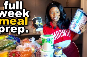 i lost 20 pounds eating like this | full week  prep