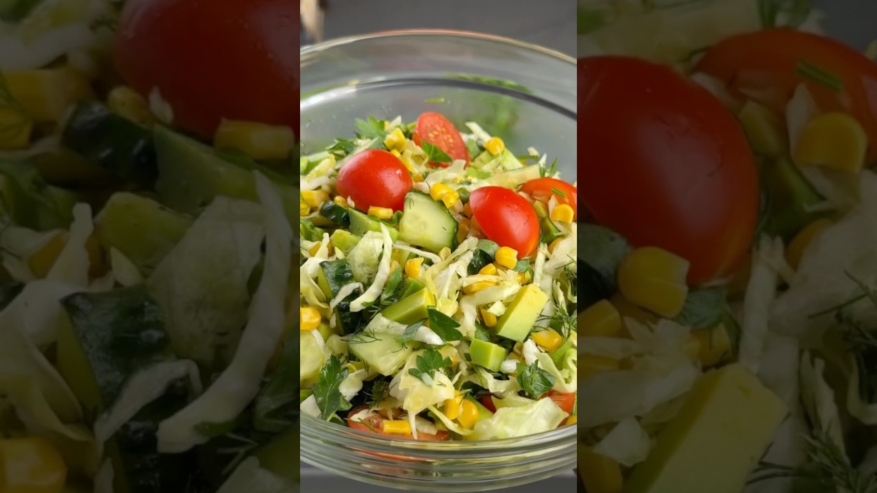 HEALTHY SALAD THAT’S ACTUALLY EASY TO MAKE! HEALTHY SALAD THAT'S ACTUALLY EASY TO MAKE!