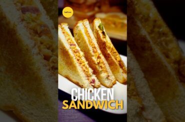 CHICKEN SANDWICH | CHICKEN BREAD SANDWICH | SANDWICH RECIPE IN MALAYALAM #food #recipe