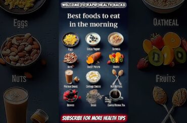 Best Foods to Eat in the Morning | Healthy Breakfast Ideas for Energy