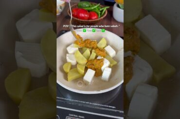 Healthy and Delicious Peri Peri Sweet Potato Salad Recipe  #sweetpotato