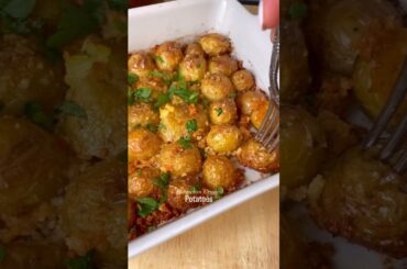 The Viral Parmesan Crusted Potatoes