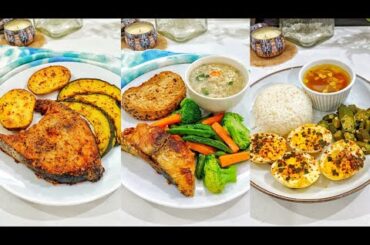 7 Days healthy & high protein lunch / dinner ideas.