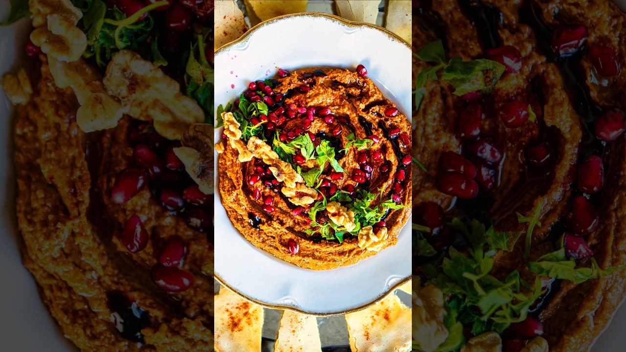 Day 19 of Healthy Recipes: Is This the World’s Best Dip? (Muhammara) #shorts #easyrecipe Day 19 of Healthy Recipes: Is This the World’s Best Dip? (Muhammara) #shorts #easyrecipe