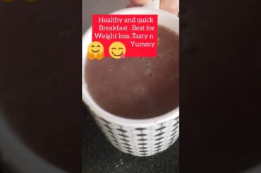 Healthy and quick breakfast recipe best for weight loss | 5 mints cook recipe #ytshorts #shots