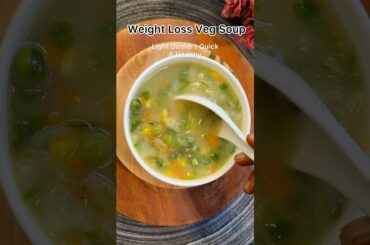 Weight Loss Soup Recipes for Dinner | Healthy Soup Recipe | Quick Weight Loss #shortsfeed #shorts