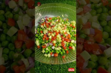 Pea Salad Recipe #shorts #peas #salad #healthy